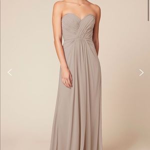 Dear Cleo bridesmaid dress in color Sandalwood